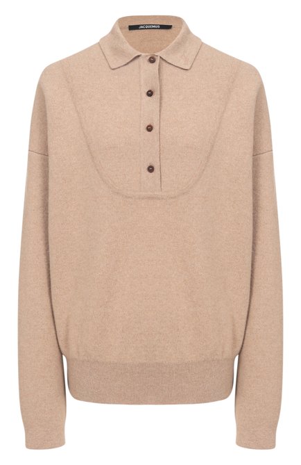 Женское поло из шерсти и кашемира JACQUEMUS, арт. 25HSWW00623/AK00276