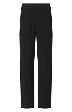 Мужские брюки из вискозы ANN DEMEULEMEESTER черного цвета, арт. B0012454/FA558 | Фото 1 (Материал внешний: Вискоза; Длина (брюки, джинсы): Стандартные; Стили: Минимализм; Случай: Повседневный; Автоматизация ТО: Проставлено; Автоматизация состава: Проставлено)