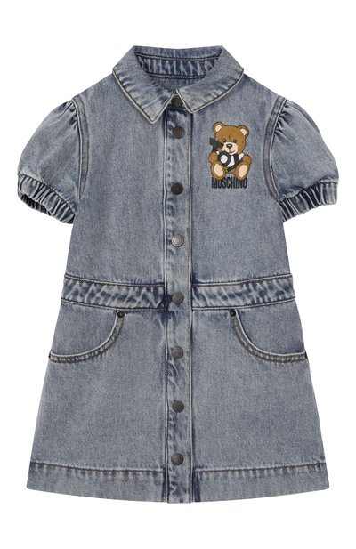 Джинсовое платье MOSCHINO, арт. HDV0FX/L0E08/4-8