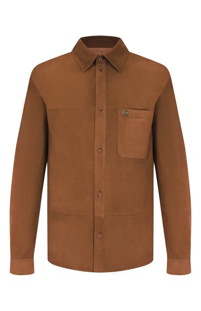 Мужская замшевая куртка-рубашка STEFANO RICCI, арт. M7J5100283/SUESN4