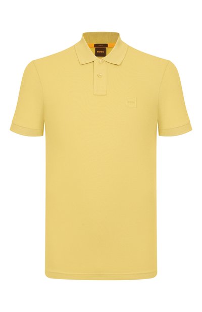 Мужск�ая хлопковое поло BOSS ORANGE, арт. 50507803