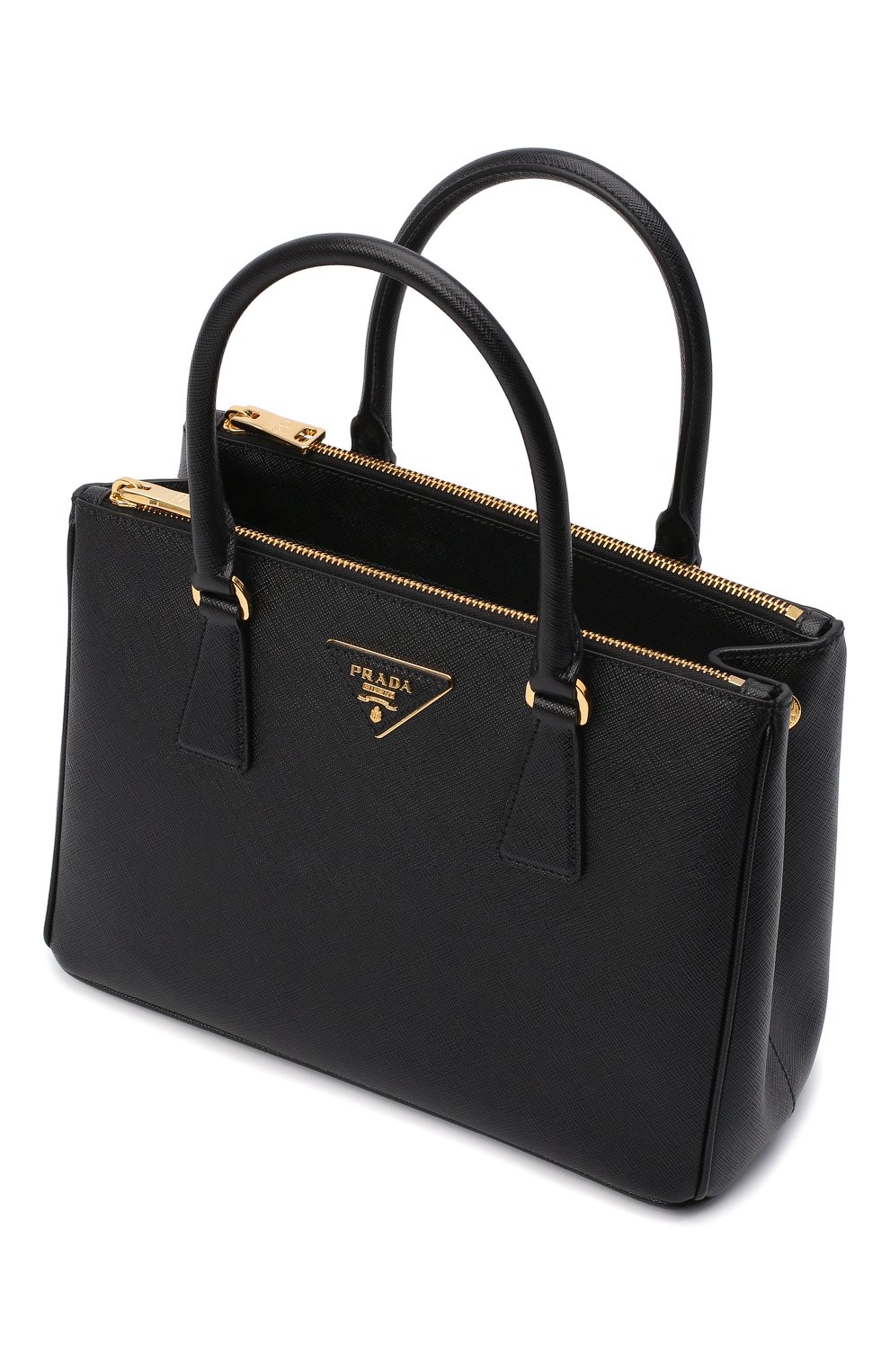 Сумка-тоут galleria PRADA черного цвета по цене 340000 руб., арт. 1BA863-NZV-F0002-1, фото 4 Сумка-тоут galleria PRADA, арт. 1BA863-NZV-F0002-1, фото 4