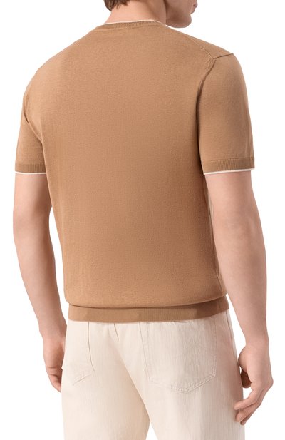 Джемпер из шелка и хлопка CORNELIANI, арт. 27M550/2725131, фото 4