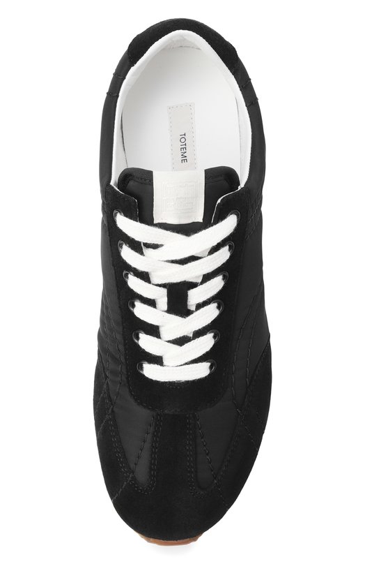 Комбинированные кроссовки TOTEME 251-WAS1544-FB0137 Чёрный  251-WAS1544-FB0137 Фото 6