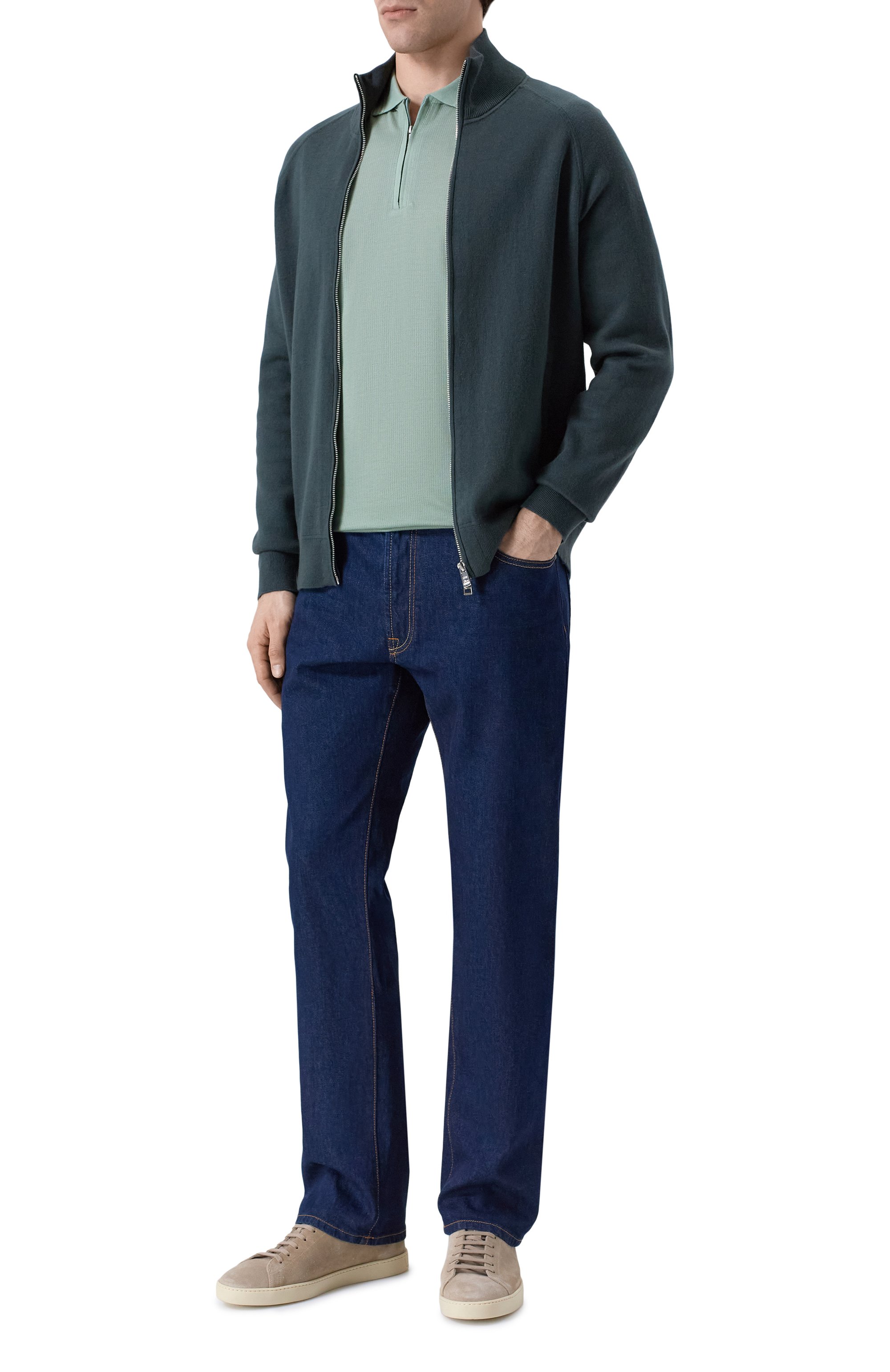 Поло из хлопка и лиоцелла BOSS, арт. 50554614, фото 2