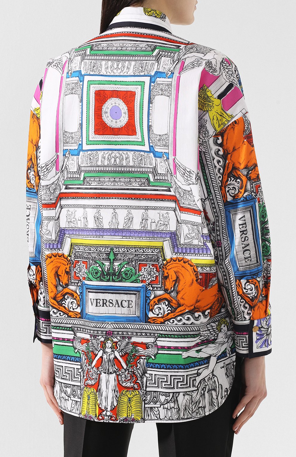 Хлопковая блузка VERSACE, арт. A81694/A228745, фото 4