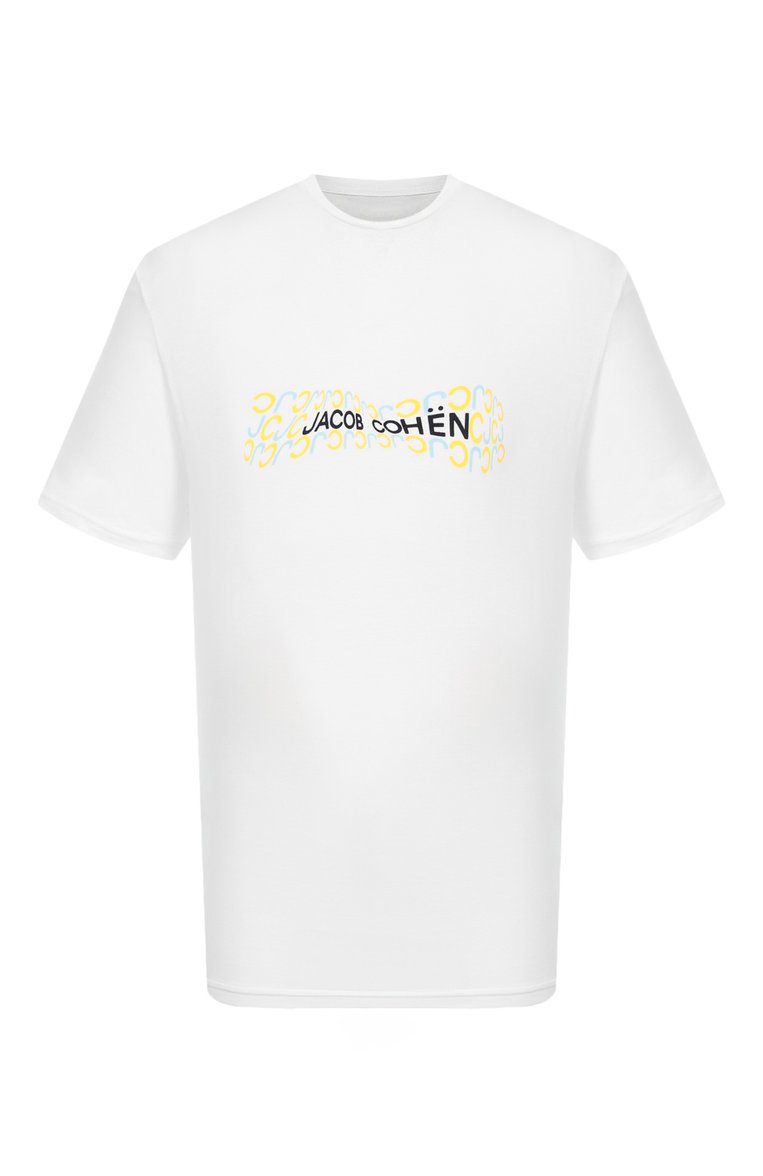 Хлопковая футболка JACOB COHEN, арт. U 4 R04 02 M 4467/S10/0UTLET SS 2025, фото 1