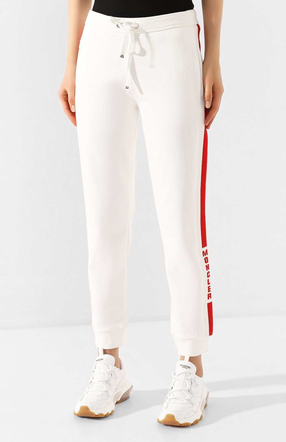 Хлопковые джоггеры MONCLER, арт. F1-093-8H706-00-V8105, фото 3