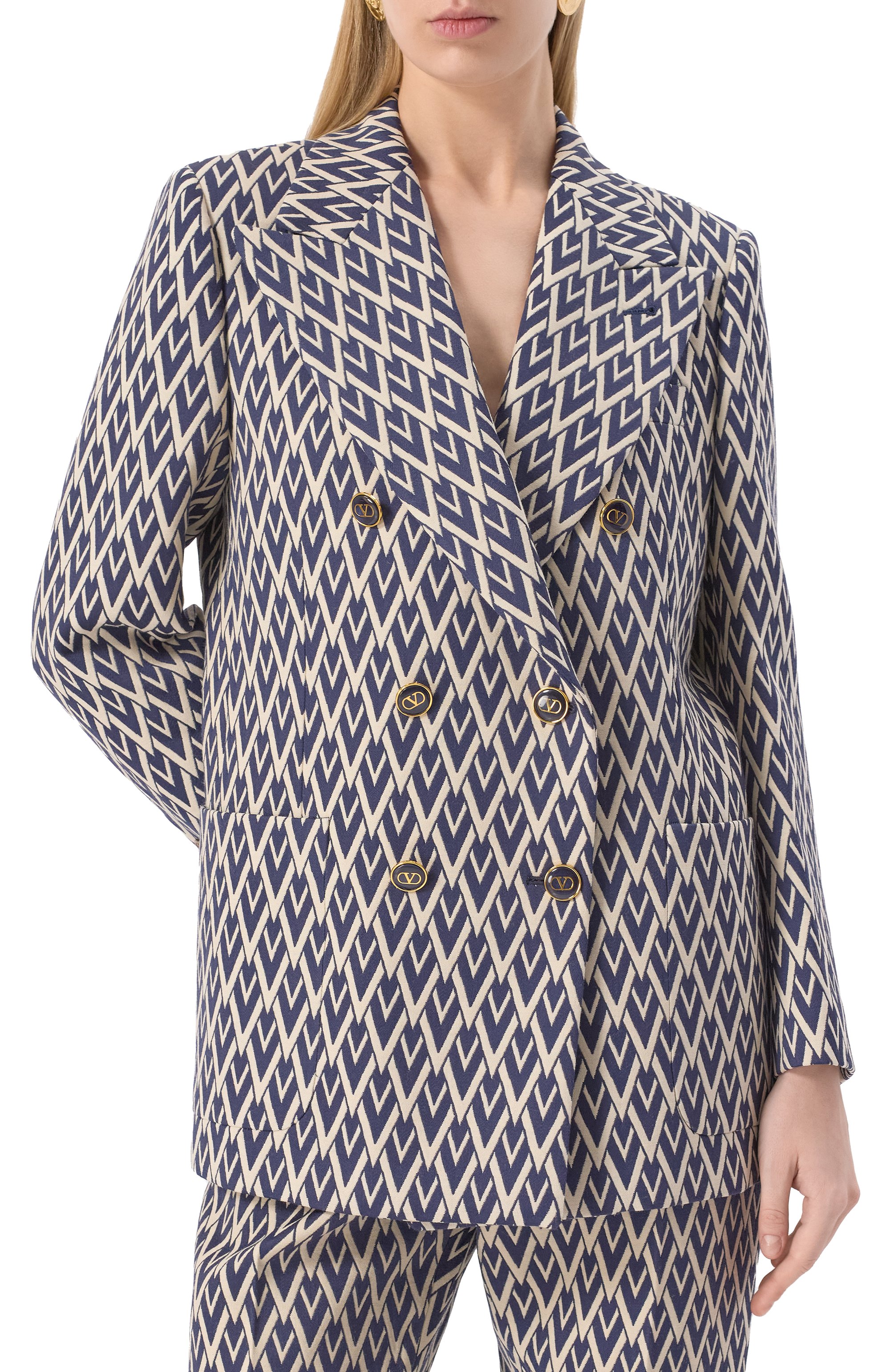 Шерстяной жакет VALENTINO, арт. 6B3CE400915, фото 3