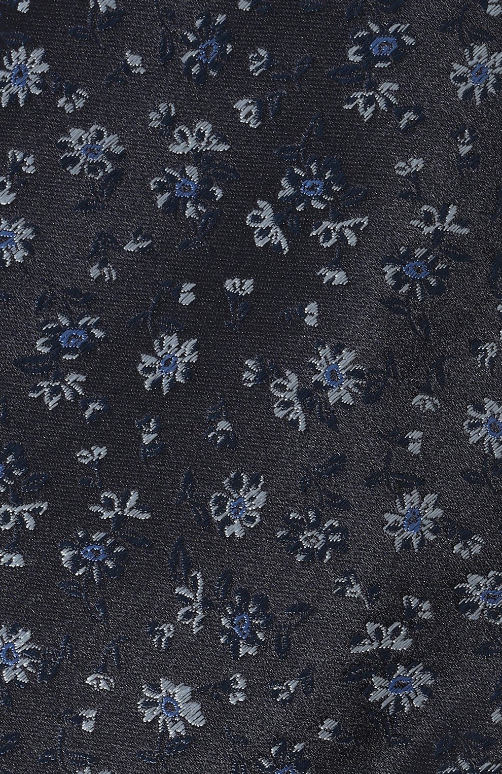 Шелковый галстук CANALI темно-синего цвета по цене 17600 руб., арт. 18/HJ03727, фото 4 Шелковый галстук CANALI, арт. 18/HJ03727, фото 4
