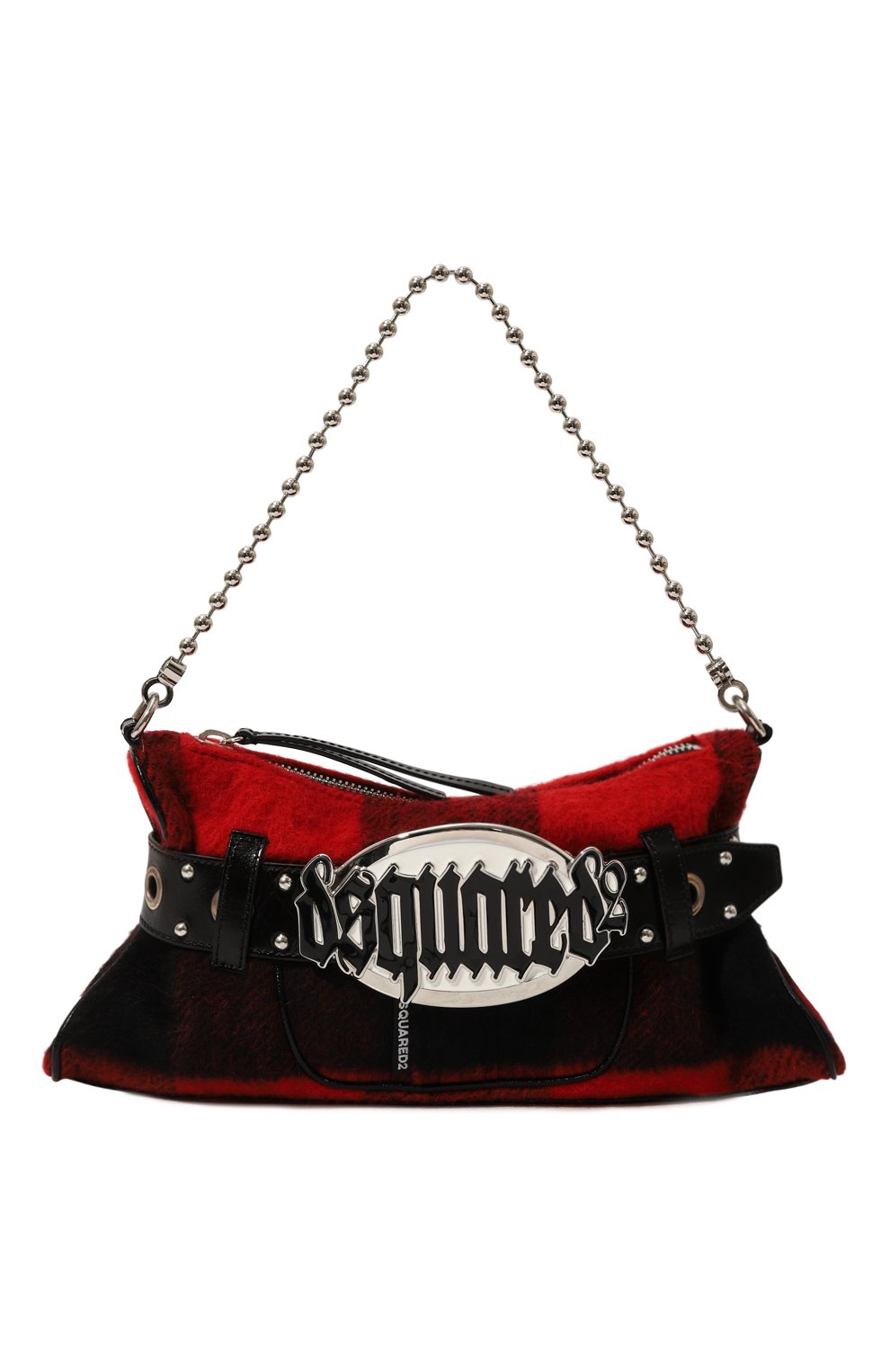 Сумка gothic DSQUARED2 красного цвета по цене 83550 руб., арт. SDW0064/01WC0025, фото 1 Сумка gothic DSQUARED2, арт. SDW0064/01WC0025, фото 1