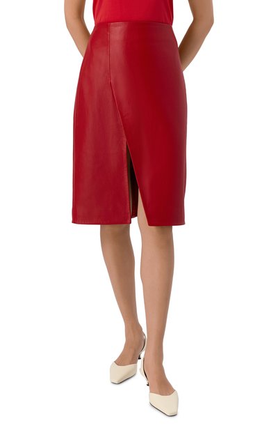 Кожаная юбка LOULOU DE SAISON, арт. EKARE, фото 3