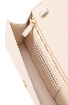 Женская сумка vlogo signature mini VALENTINO кремового цвета, арт. 6W2P0AK8/SNP | Фото 5 (Размер: mini; Материал: Натуральная кожа; Драгоценные камни: Проставлено; Материал сплава: Проставлено)