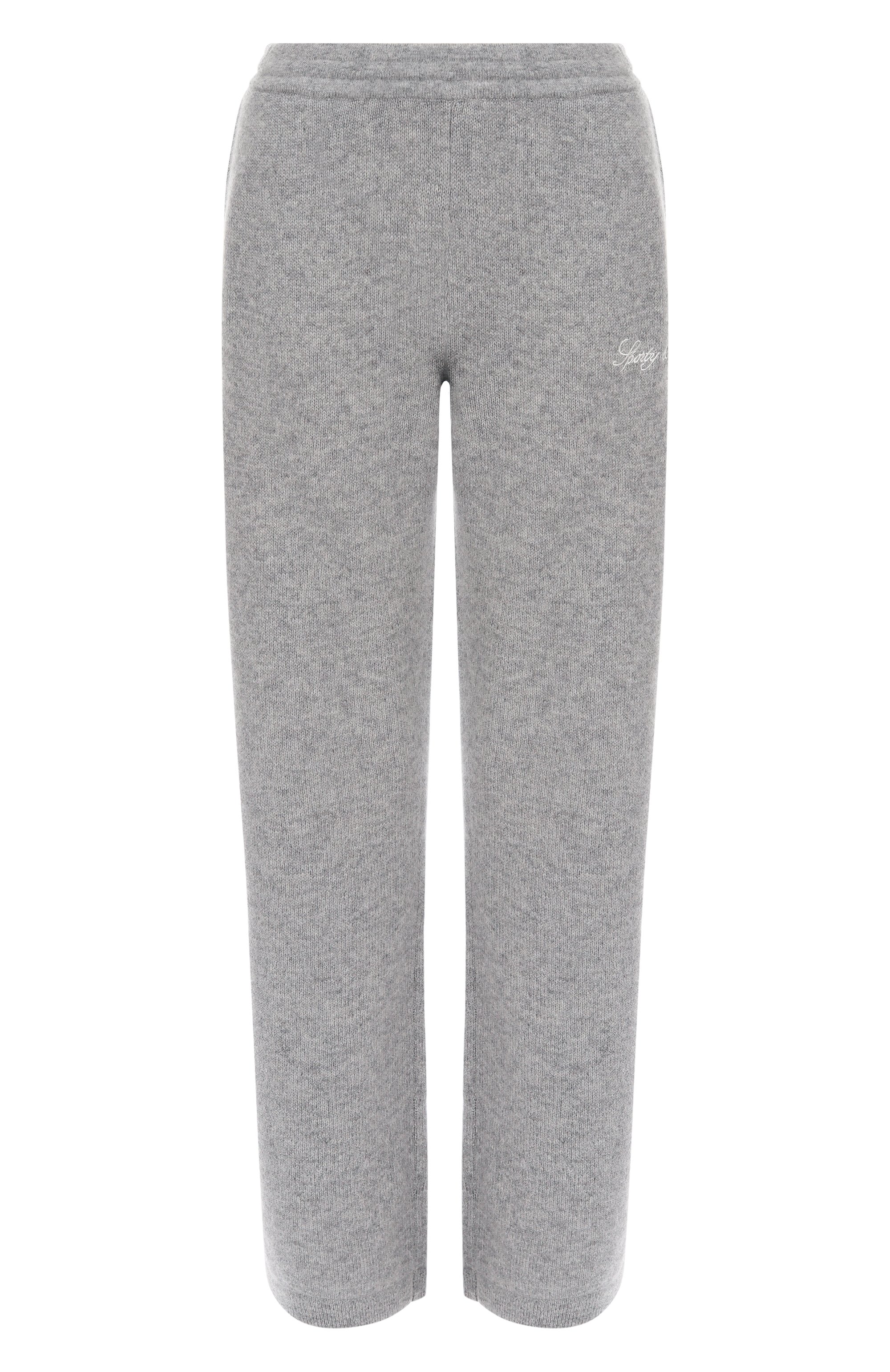 Брюки из кашемира и шерсти SPORTY AND RICH, арт. PA027508232GY03, фото 1