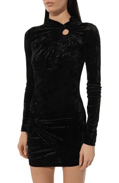 Бархатное платье ISABEL MARANT ETOILE, арт. 24AR00560FA-B3K01E, фото 3