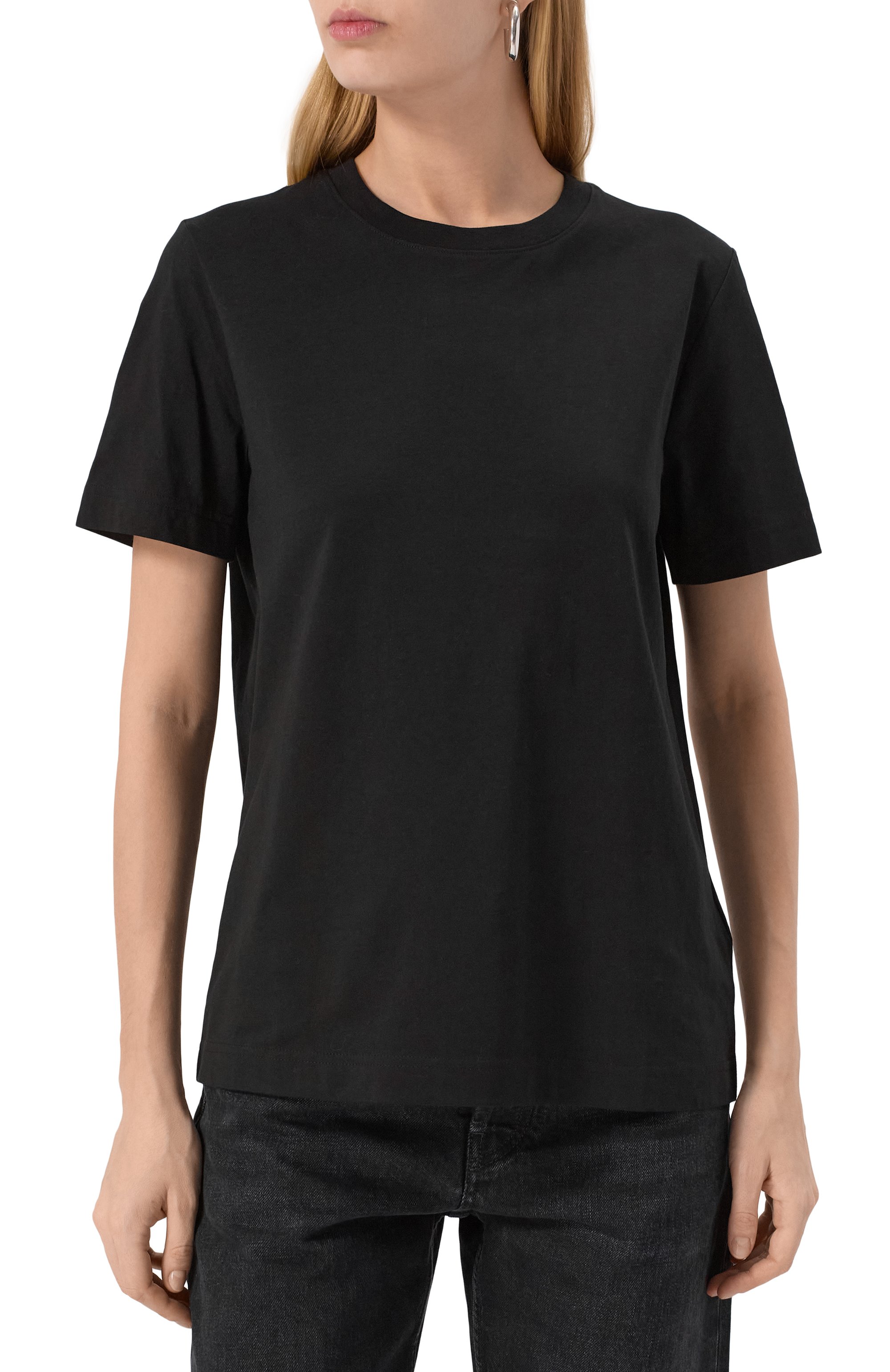 Хлопковая футболка BOSS, арт. 50457259, фото 3