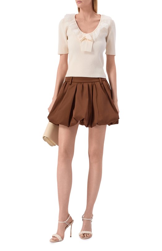 Юбка Dorothee Schumacher 348525 Коричневый  348525 Фото 2