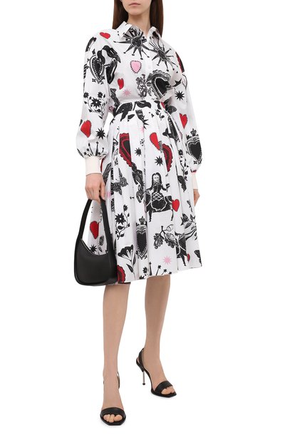 Хлопковая рубашка ALEXANDER MCQUEEN, арт. 661587/QCAEN, фото 2