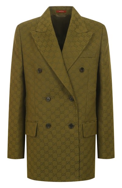 Женский хлопковый жакет GUCCI, арт. 831993/Z7AH8