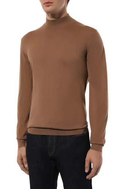 Шерстяная водолазка FEDELI, арт. 7UI07128, фото 3