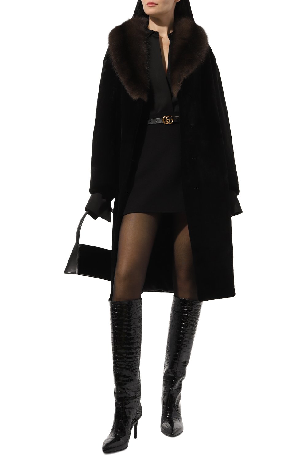 Шуба из меха норки и соболя VICTORIA KUSENKOVA, арт. 701513504447, фото 2