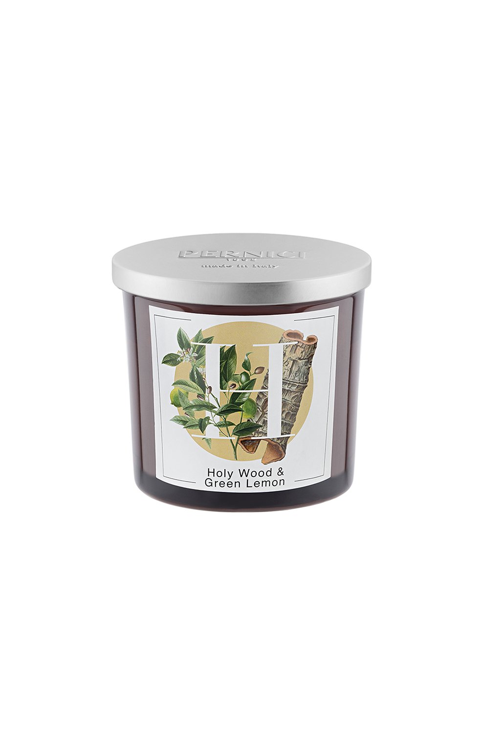 Свеча holy wood & green lemon (200g) PERNICI, арт. 8001962083898, фото 1