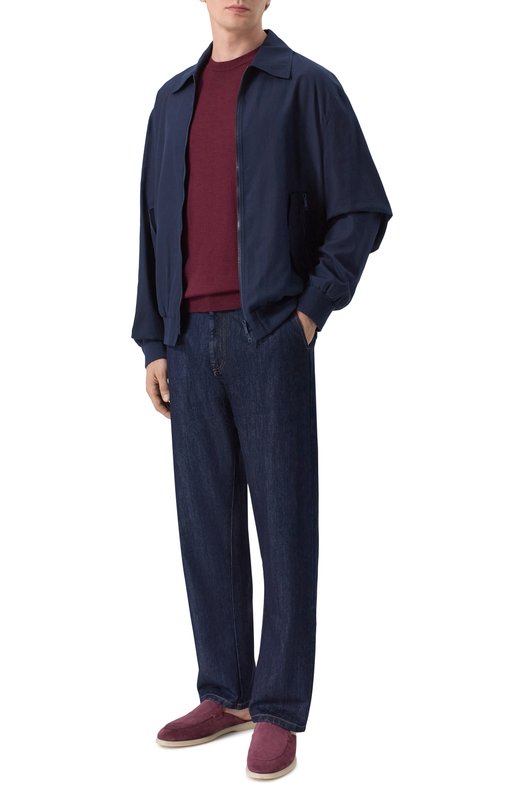 Замшевые сабо Stefano Ricci UC64_G2396/SDP Бордовый  UC64_G2396/SDP Фото 2