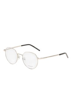 Женские оправа SAINT LAURENT серебряного цвета, арт. SL 647/F 002 | Фото 1 (Региональные ограничения белый список (Axapta Mercury): Не проставлено; Нос: Не проставлено; Тип очков: Оправа; Кросс-КТ: Оправы-унисекс; Материал: Металл; Очки форма: Круглые; Оптика Гендер: оптика-унисекс)