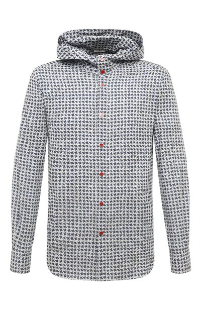 Мужская хлопковая рубашка KITON, арт. UMCMARH08909