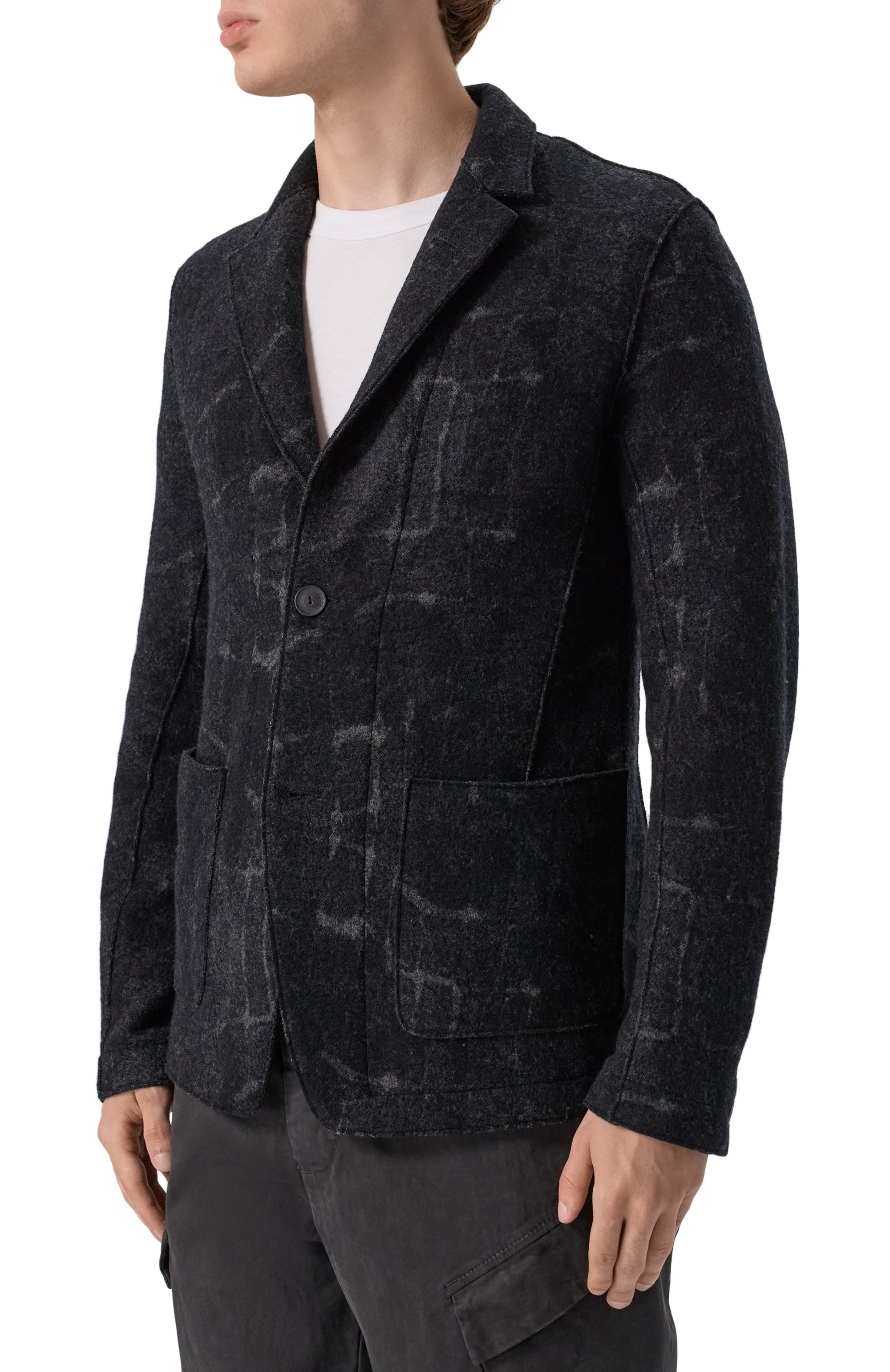 Пиджак из шерсти и вискозы TRANSIT, арт. CFUTRB21561, фото 3