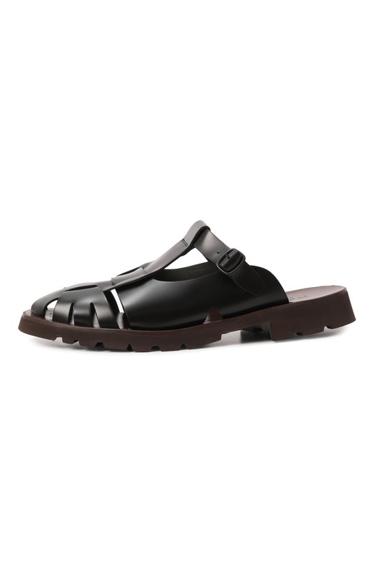 Кожаные сабо Canya Sport Hereu MFCASL Чёрный  MFCASL Фото 4
