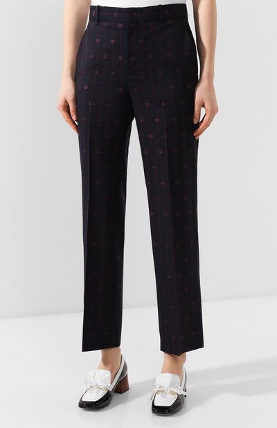 Шерстяные брюки GUCCI, арт. 595172/ZABJ0, фото 3
