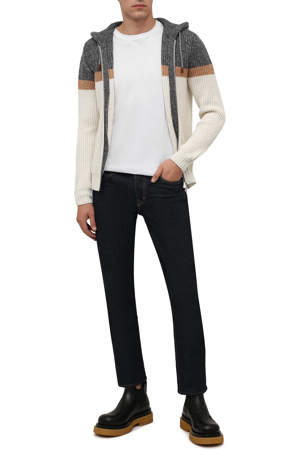 Кардиган из шерсти и кашемира ELEVENTY PLATINUM, арт. D76MAGD05 MAG0D004, фото 2