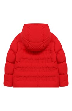 Детская пуховая куртка MONCLER ENFANT красного цвета, арт. E2-954-46328-05-539DG/4-6A | Фото 2 (Кросс-КТ: Зима; Девочки Кросс-КТ: Пуховик-верхняя одежда; Рукава: Длинные; Материал внешний: Синтетический материал; Материал подклада: Синтетический материал; Статус проверки: Проверено, Проверена категория; Материал утеплителя: Пух и перо)