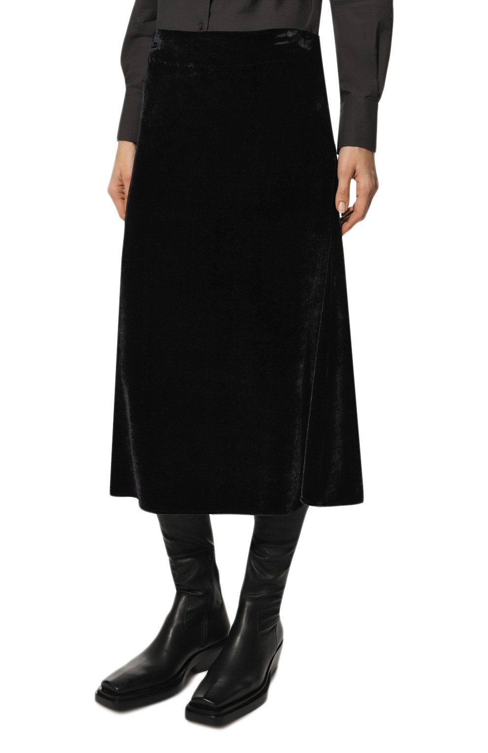 Юбка из вискозы JIL SANDER, арт. J02MA0025-J65006, фото 3