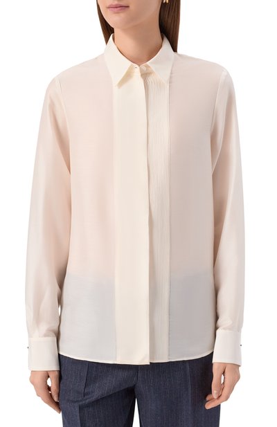 Рубашка из лиоцелла и шелка BOSS, арт. 50548399, фото 3