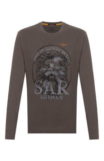 Мужская хлопковый лонгслив AERONAUTICA MILITARE, арт. TS2485UJ00708