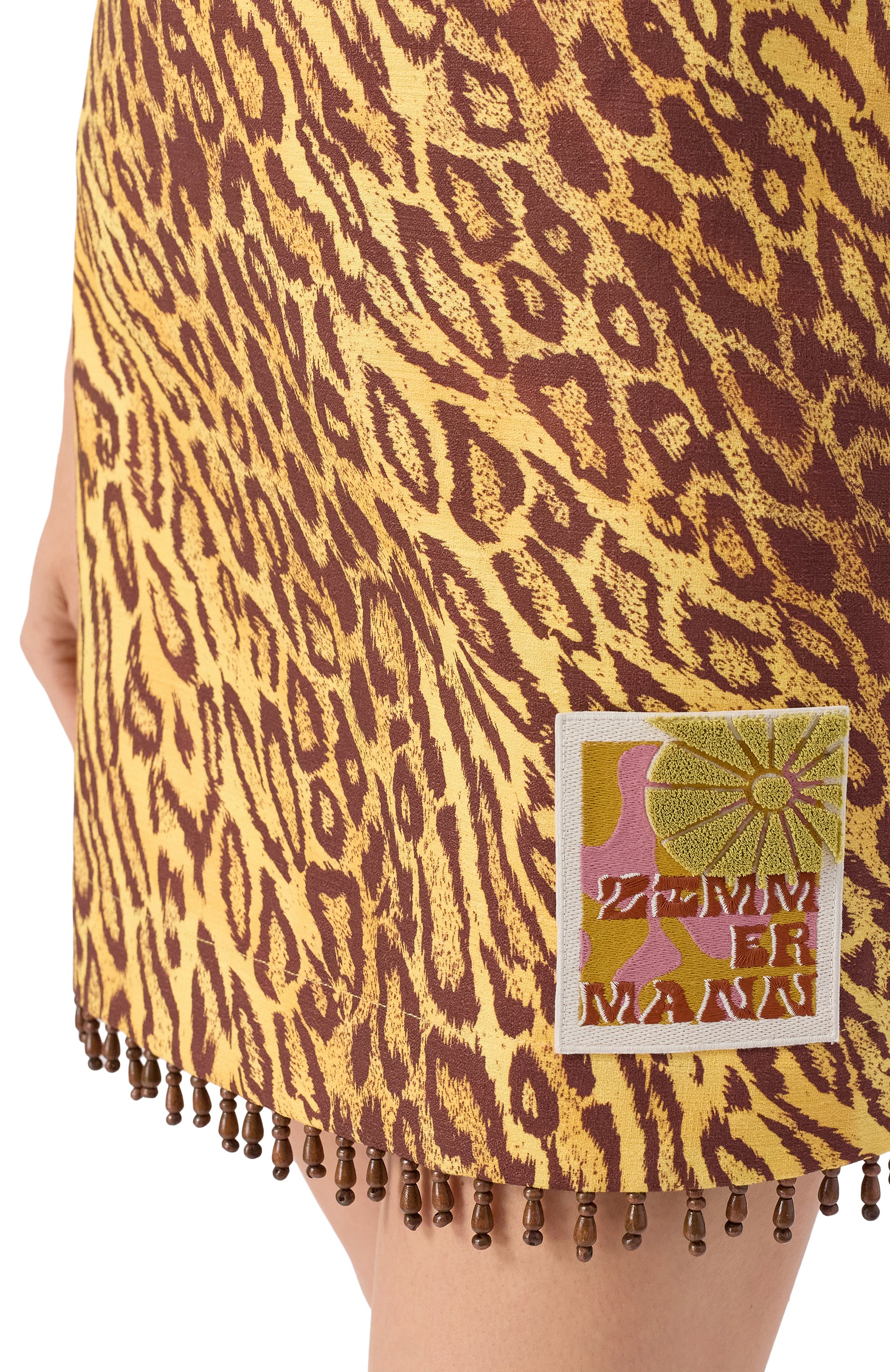 Хлопковая юбка ZIMMERMANN, арт. 3781SSS254, фото 5