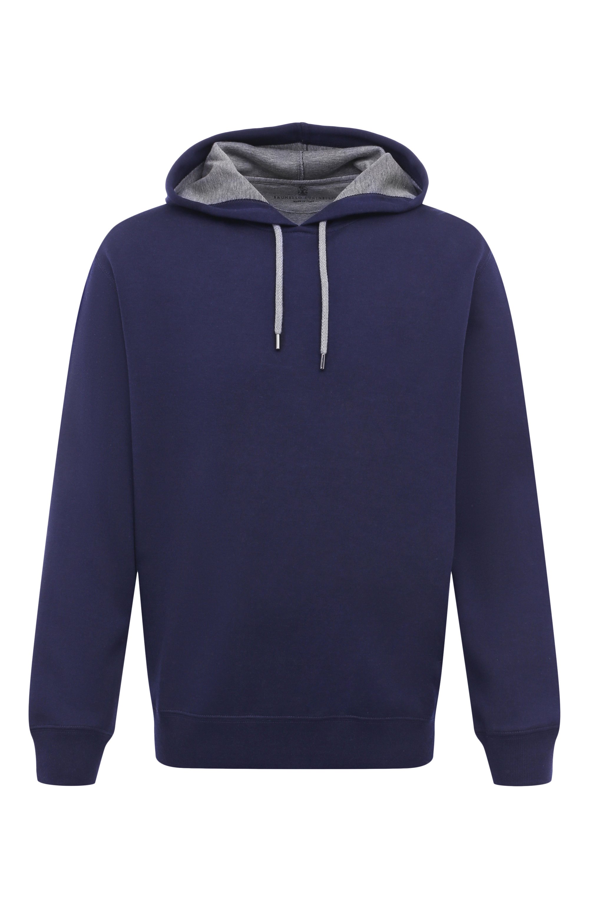 Худи из хлопка и кашемира BRUNELLO CUCINELLI, арт. MM831B2333, фото 1