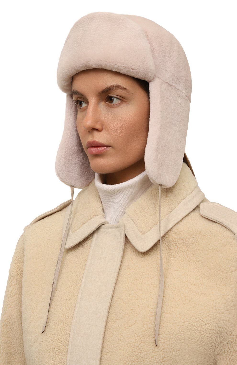 Меховая шапка-ушанка френки из норки FURLAND, арт. 0217500150113600000, фото 2