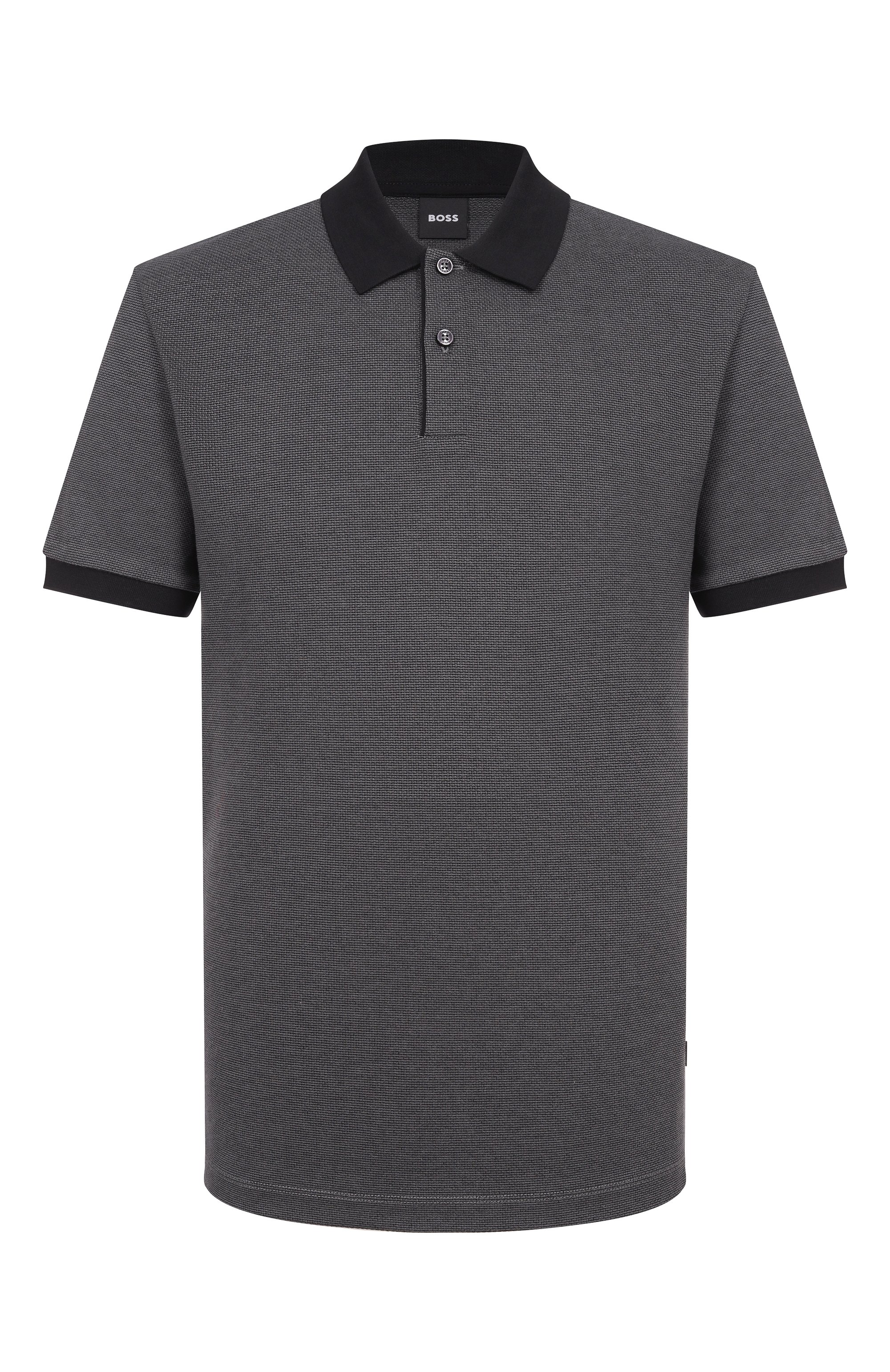 Хлопковое поло BOSS, арт. 50555172, фото 1