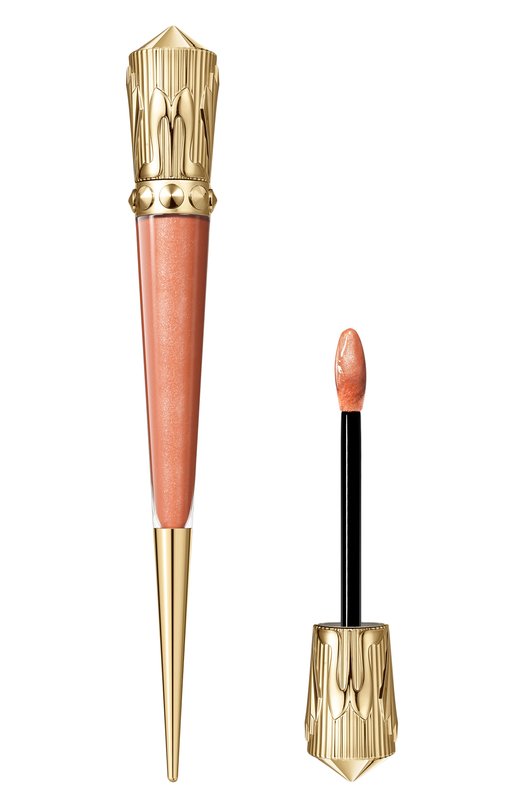 фото Блеск для губ rouge stiletto vinyl gloss, оттенок copper fever 352v christian louboutin