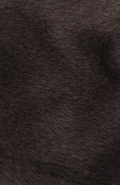 Шерстяное кепи DOLCE & GABBANA темно-коричневого цвета по цене 56500 руб., арт. GH587A/FU2PX, фото 3 Шерстяное кепи DOLCE & GABBANA, арт. GH587A/FU2PX, фото 3