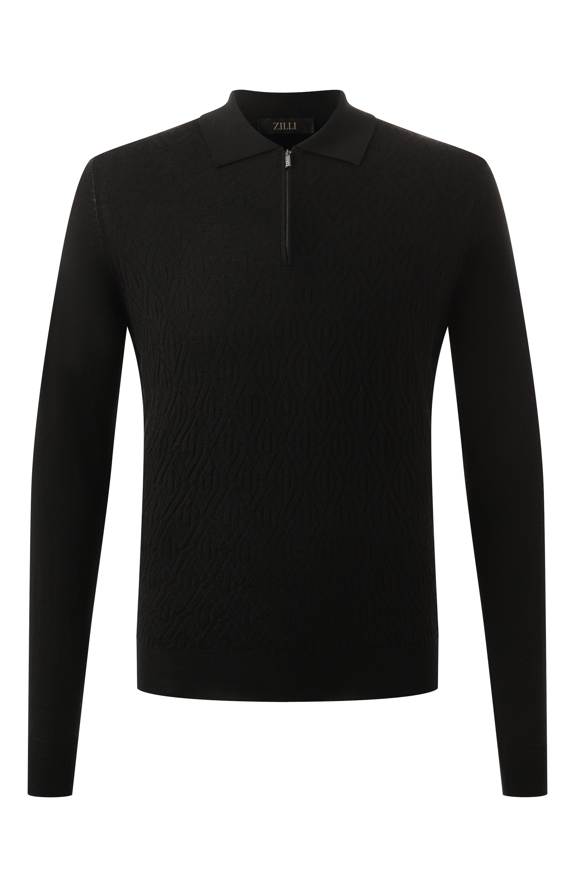 Поло из шерсти и шелка ZILLI, арт. KZP001M0230VRHB00, фото 1