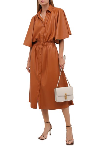 Платье из экокожи MSGM, арт. 3141MDA16 217616, фото 2