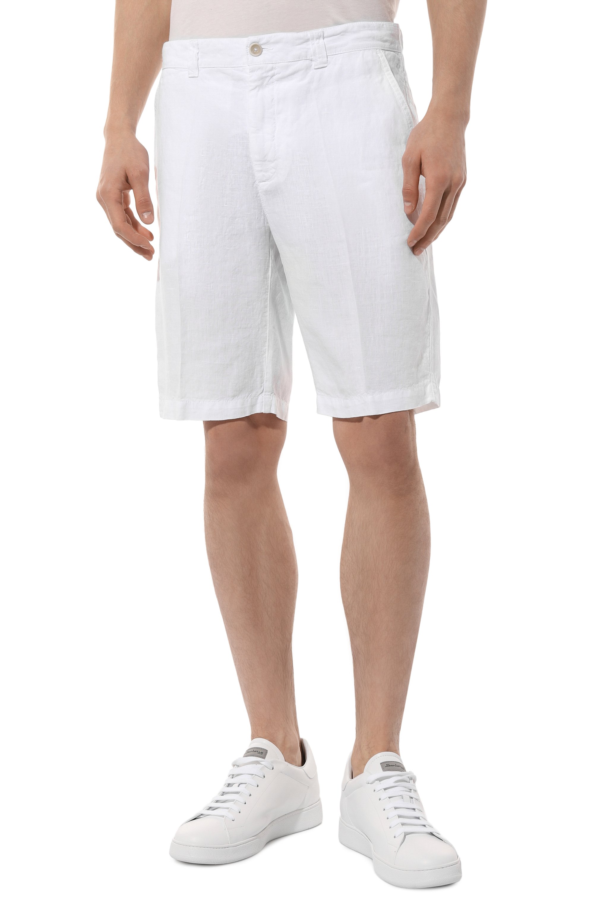 Льняные шорты 120% LINO, арт. 32ALIM2137/0253/000, фото 3