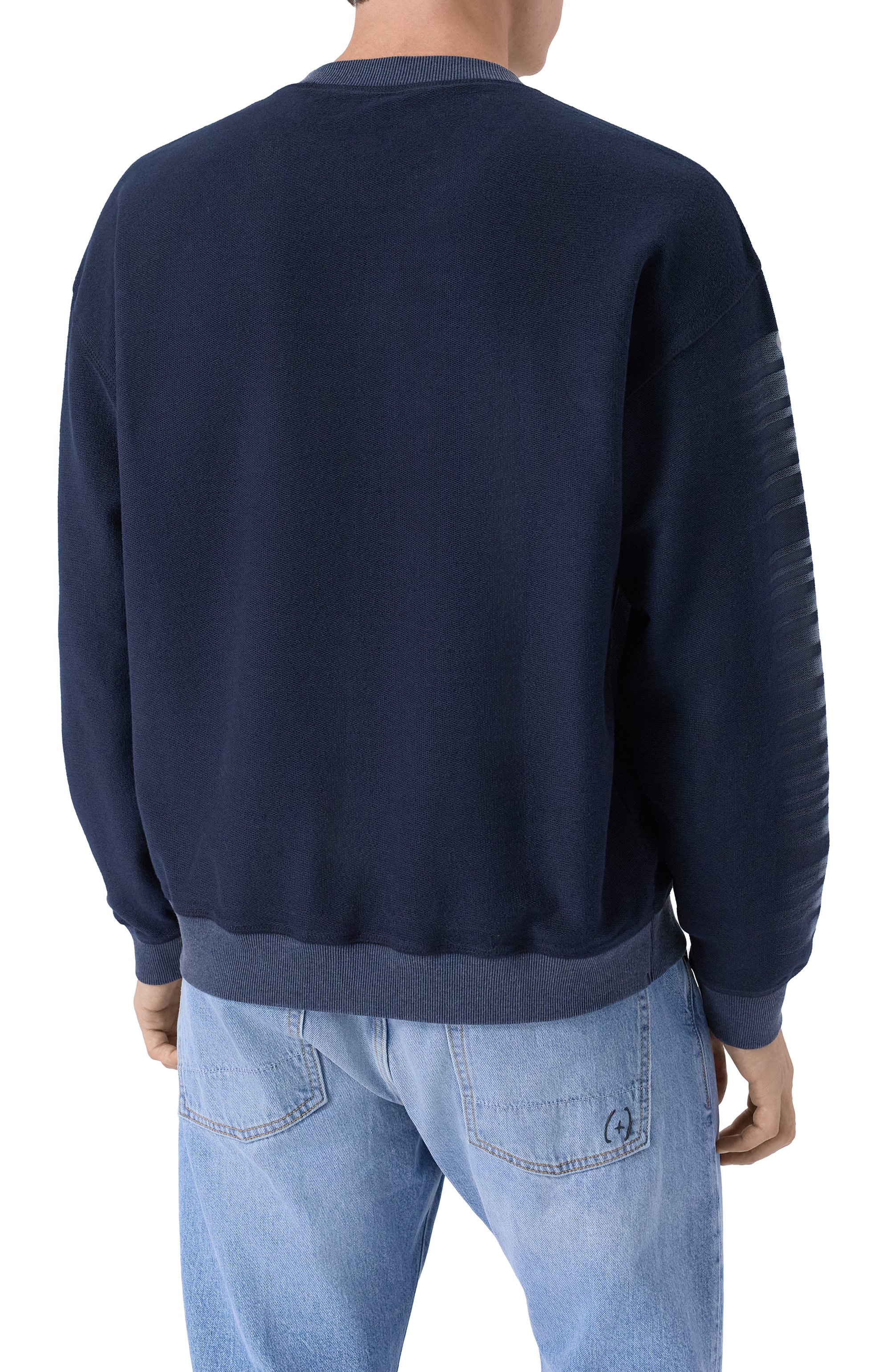 Хлопковый свитшот DIESEL, арт. A18654/0AGCB, фото 4