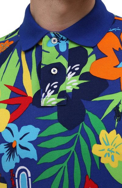 Хлопковое поло POLO RALPH LAUREN, арт. 710860339, фото 5