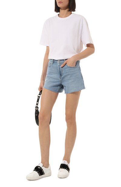 Кожаные кеды rockstud untitled VALENTINO, арт. 1W2S0A01VЕG, фото 2