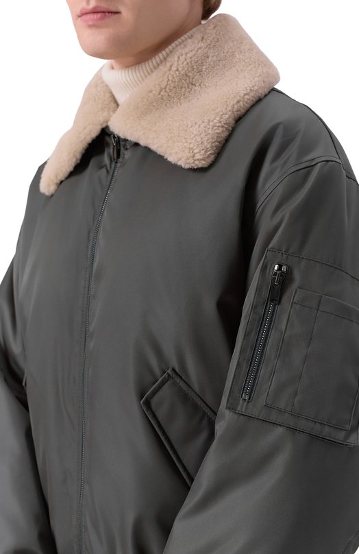 Утепленный бомбер MVST M25.1PM.0004/NIPALY ZER0 Хаки  M25.1PM.0004/NIPALY ZER0 Фото 5